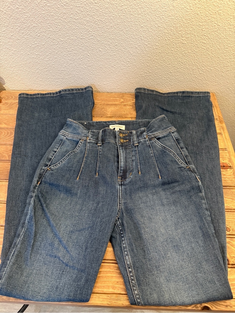 Shyanne High-Rise Flare Blue Denim Women’s Jeans 28 34